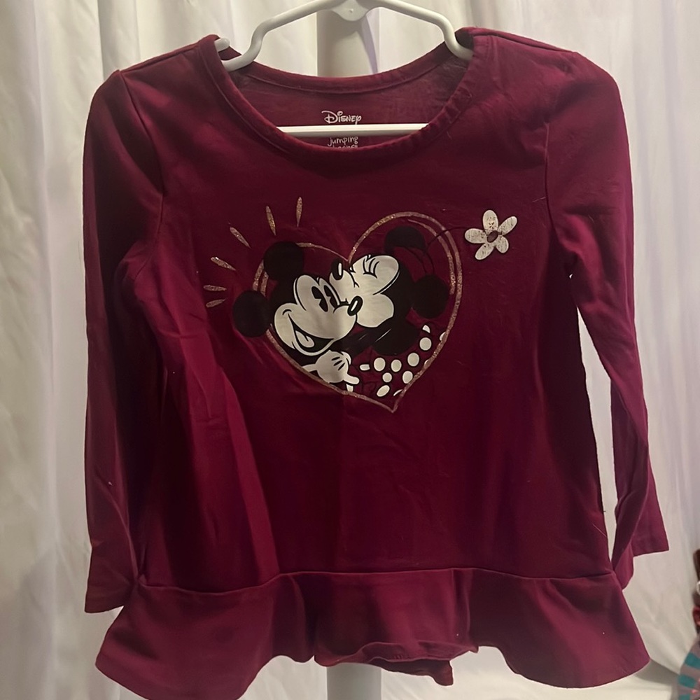 Jumping Beans Toddler Girl Micky and Minnie Shirt